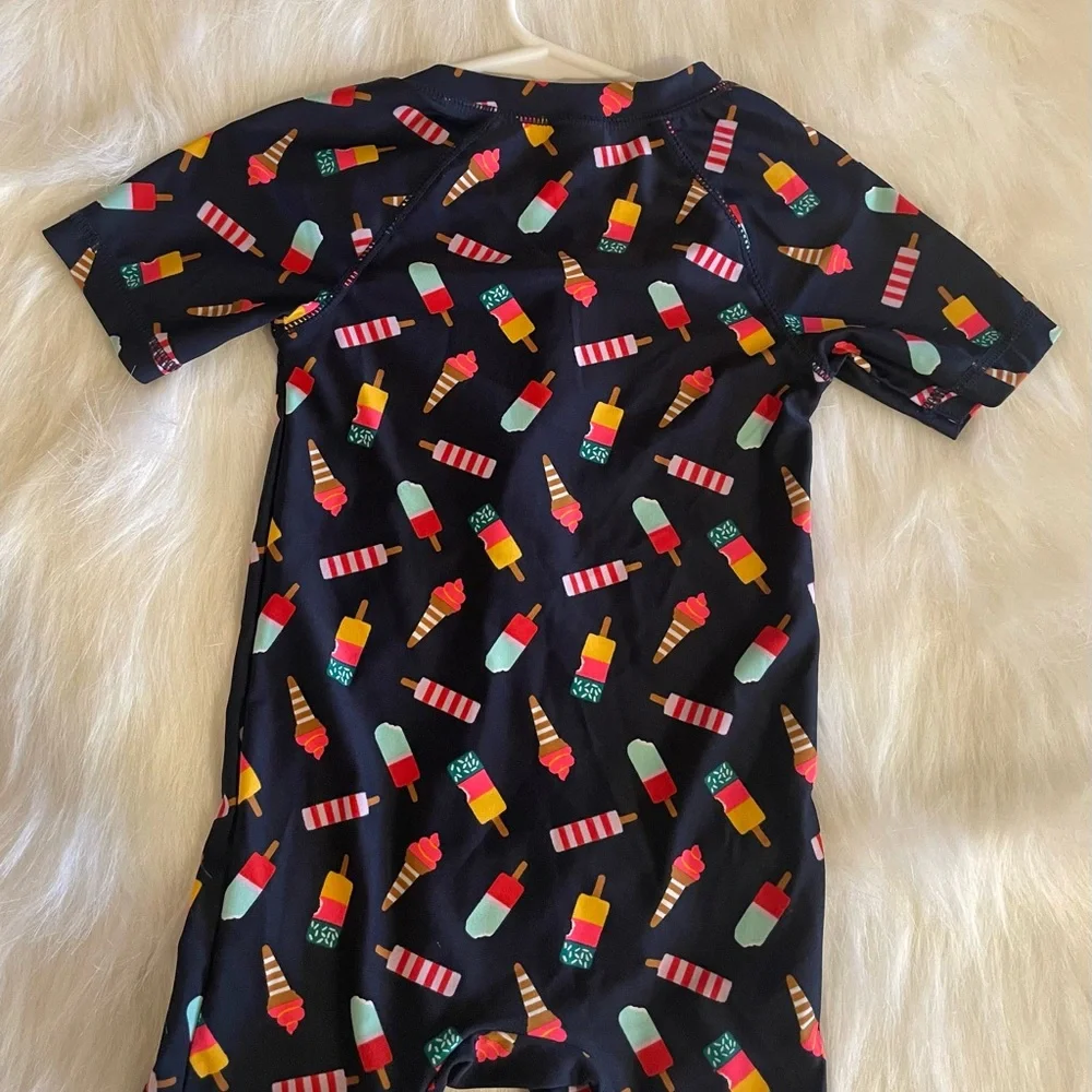 Old Navy Colorful Ice Pop Print Swimsuit - Picture 2 of 2